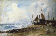 John Constable Brighton Beach china oil painting artist